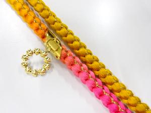 正絹　振袖用　手組帯締め